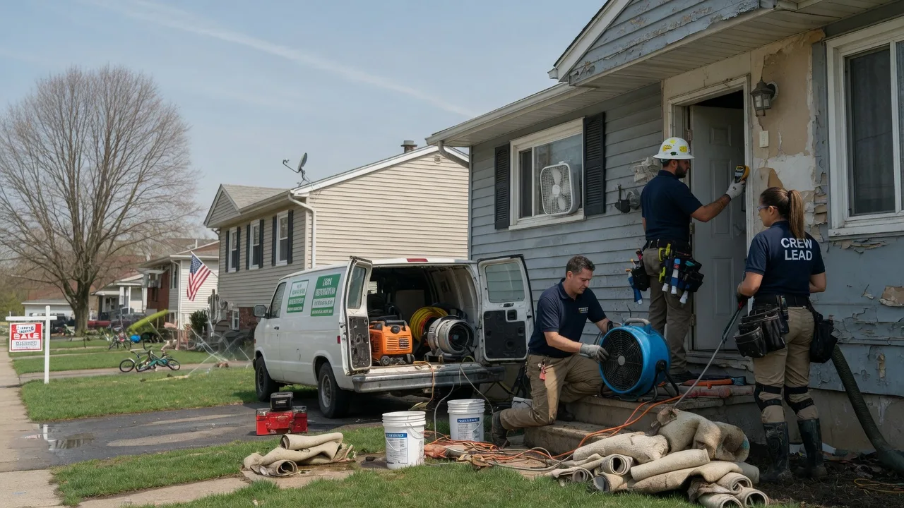 Flood Cleanup in Glen Haven, WI near me
