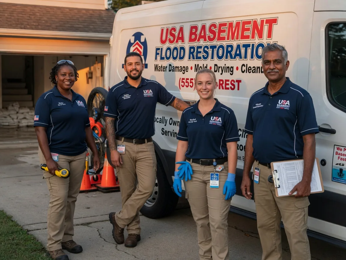 Basement Flood Cleanup company in Glen Haven, WI
