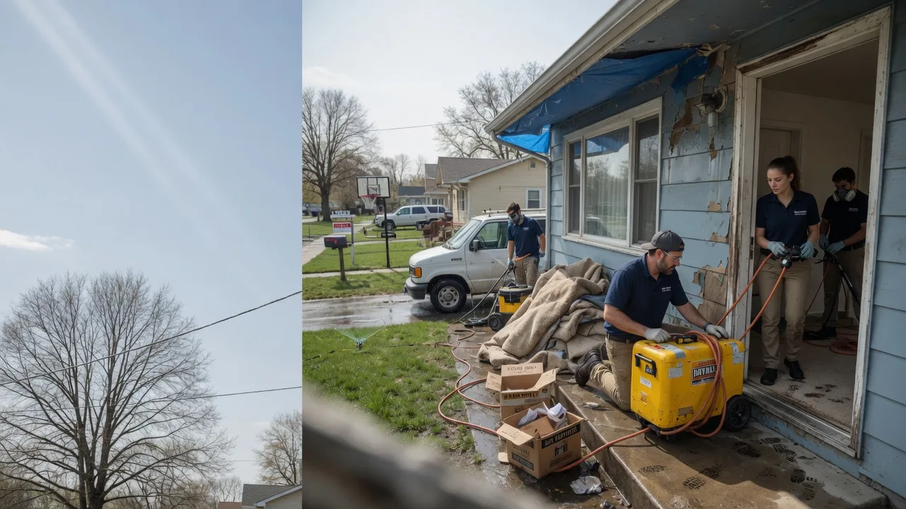 Basement Flood Cleanup in Glen Haven, WI near me